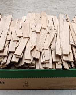 Ścinki lameli dębowych na rozpałkę